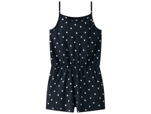 Name It buksedragt mørk sapphire med prikket print